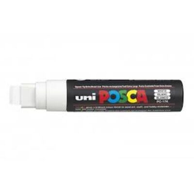 ΜΑΡΚΑΔΟΡΟΣ UNI BALL POSCA PC-17K 15mm ΛΕΥΚΟ