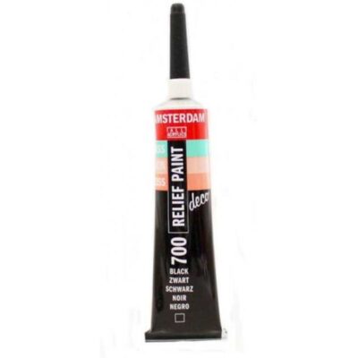 ΑΚΡΥΛΙΚΑ TALENS RELIEF 20ml (700) BLACK