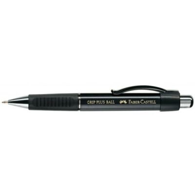 ΣΤΥΛΟ FABER-CASTELL GRIP PLUS BALL 0.7mm ΜΑΥΡΟ (140733)