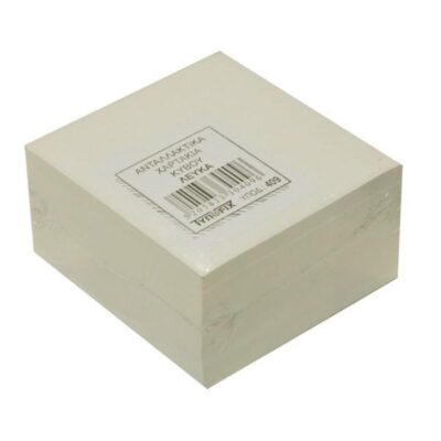 ΑΝΤΑΛΛΑΚΤΙΚΑ ΚΥΒΟΥ ΛΕΥΚΑ ΑΚΟΛΛΗΤΑ 87 Χ 90 Χ 50mm (500 φ.)