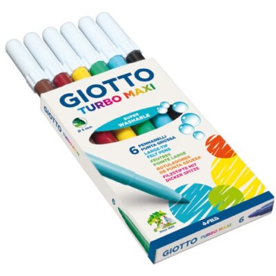 ΜΑΡΚΑΔΟΡΟΙ GIOTTO TURBO MAXI (6 τμχ) (453000)