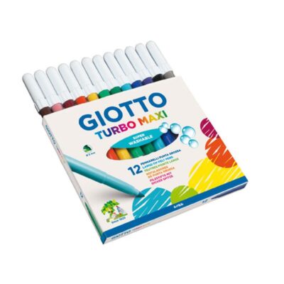 ΜΑΡΚΑΔΟΡΟΙ GIOTTO TURBO MAXI (12 τμχ) (76200)