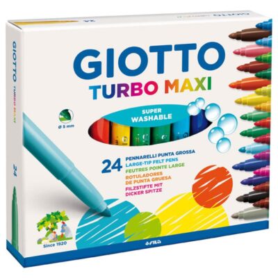ΜΑΡΚΑΔΟΡΟΙ GIOTTO TURBO MAXI (24 τμχ) (455000)