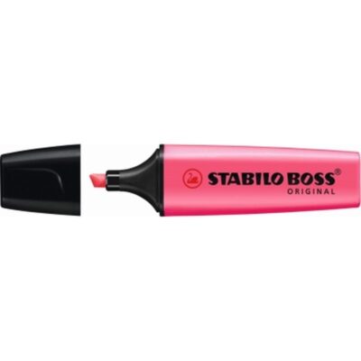 ΜΑΡΚΑΔΟΡΟΣ STABILO BOSS 5.0mm ΦΩΣΦΟΡΟΥΧΟΙ ΡΟΖ (56)