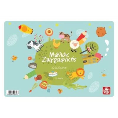 ΜΠΛΟΚ ΖΩΓΡΑΦΙΚΗΣ 21Χ29 40 Φ. TYPOTRUST