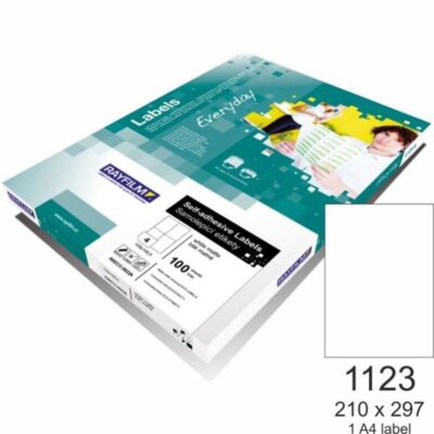 ΕΤΙΚΕΤΕΣ RAYFILM 210 Χ 297 (1 τμχ) 100 φ. (R0100.1123A)