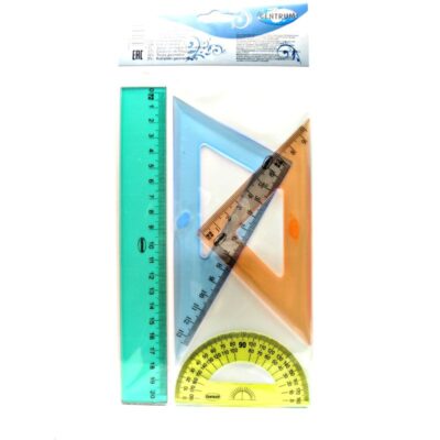 ΣΕΤ ΧΑΡΑΚΑΣ ΜΟΙΡΟΓΝΩΜΟΝΙΟ ΤΡΙΓΩΝΟ 20cm  CENTRUM ΧΡΩΜΑΤΙΣΤΑ