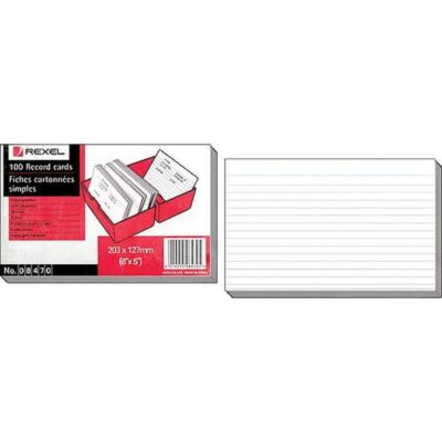 ΚΑΡΤΕΛΕΣ REXEL ΡΙΓΕ 203 Χ 127mm (08470)