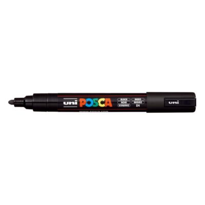 ΜΑΡΚΑΔΟΡΟΣ UNI BALL POSCA PC- 5M 1.8 - 2.5mm ΜΑΥΡΟ