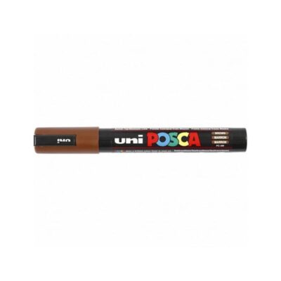 ΜΑΡΚΑΔΟΡΟΣ UNI BALL POSCA PC- 5M 1.8 - 2.5mm ΚΑΦΕ