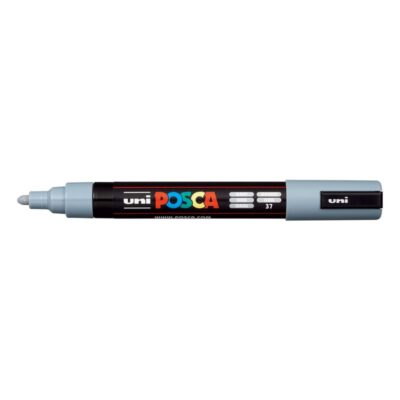 ΜΑΡΚΑΔΟΡΟΣ UNI BALL POSCA PC- 5M 1.8 - 2.5mm ΓΚΡΙ