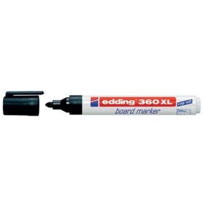ΜΑΡΚΑΔΟΡΟΣ EDDING ΠΙΝΑΚΟΣ ΠΛΑΣΤ. ΕΠΑΝΑΓ. 360XL ΜΑΥΡΟ