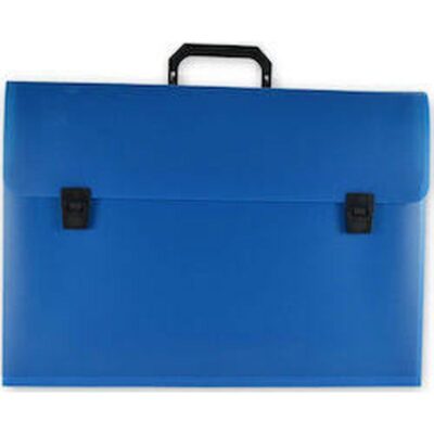 ΤΣΑΝΤΑ ΣΧΕΔΙΟΥ 27Χ38Χ4 ΜΠΛΕ