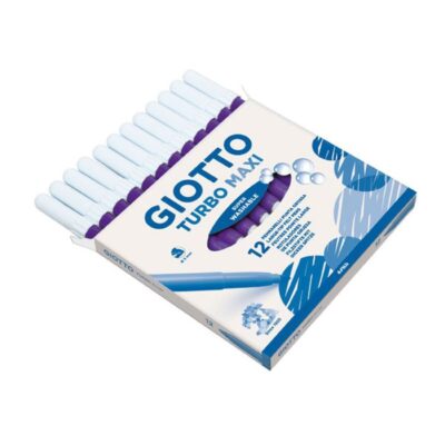 ΜΑΡΚΑΔΟΡΟΙ GIOTTO TURBO MAXI (12 τμχ) ΜΩΒ (456035)