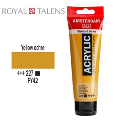 ΑΚΡΥΛΙΚΑ TALENS AMSTERDAM 120ml (227) YELLOW OCHRE