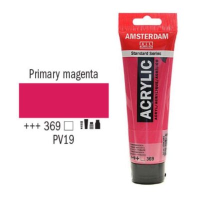 ΑΚΡΥΛΙΚΑ TALENS AMSTERDAM 120ml (369) PRIMARY MAGENTA