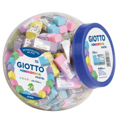 ΓΟΜΑ GIOTTO MINIGOMMA PASTEL DUST FREE ΠΑΣΤΕΛ