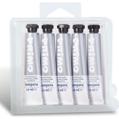 ΤΕΜΠΕΡΑ CMP PRIMO 12ml ΣΕΤ (5 τμχ) ΜΕΤΑΛΙΖΕ ΑΣΗΜΙ (910)