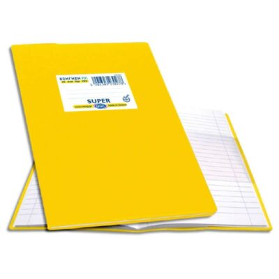 ΕΞΗΓΗΣΕΙΣ ΠΛΑΣΤΙΚΕΣ Α5 50φ. ΡΙΓΕ ΚΙΤΡΙΝΟ SUPER