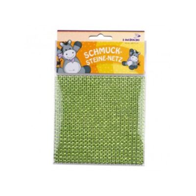 ΔΙΧΤΥ ΜΕ ΗΜΙΠΟΛΥΤΙΜΟΥΣ ΛΙΘΟΥΣ ΠΡΑΣΙΝΟ 11.5 Χ 24mm (2 τμχ)