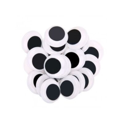ΜΑΤΑΚΙΑ ΟΒΑΛ ΑΥΤΟΚΟΛΛΗΤΑ 30mm (20 τμχ) MONDI