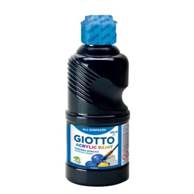 ΑΚΡΥΛΙΚΑ GIOTTO ΜΠΟΥΚΑΛΙ 250ml ΜΑΥΡΟ