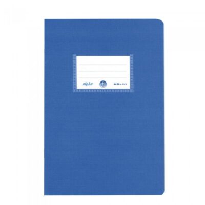 ΤΕΤΡΑΔΙΟ ALPHA 17Χ25 50 φυλ. ΧΑΡΤΙΝΟ ΕΞΩΦΥΛΛΟ (4139)