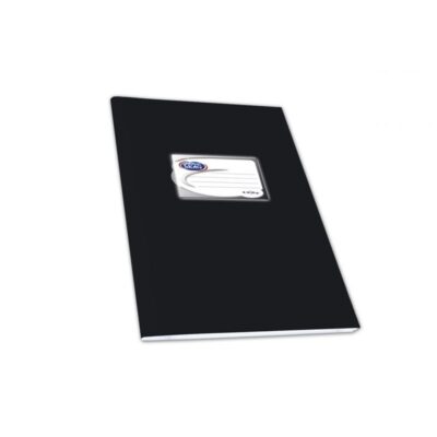 ΤΕΤΡΑΔΙΟ SUPER ΧΡΩΜΑΤΙΣΤΟ ΧΑΡΤΙΝΟ 17Χ25 50 φυλ. ΜΑΥΡΟ (214209)