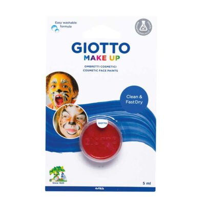 ΧΡΩΜΑΤΑ ΠΡΟΣΩΠΟΥ GIOTTO FACE PAINT 1X5ml ΚΟΚΚΙΝΟ (474612)