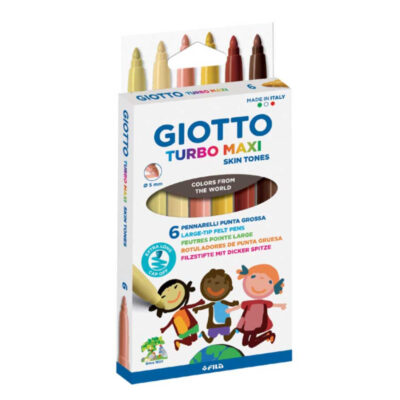 ΜΑΡΚΑΔΟΡΟΙ GIOTTO TURBO SKINTONES (6 τμχ) (527000)