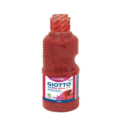 ΤΕΜΠΕΡΑ GIOTTO 250ml GLITTER RED