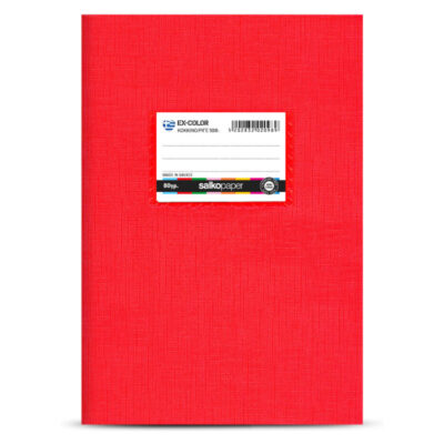 ΤΕΤΡΑΔΙΟ SALKO 17Χ25 50 φυλ. ΚΟΚΚΙΝΟ (2098)