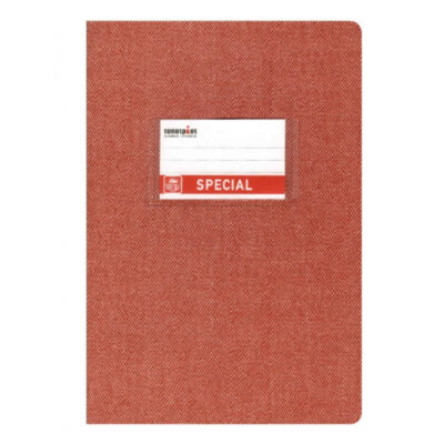ΤΕΤΡΑΔΙΟ SPECIAL JEANS 17Χ25 50 φυλ. ΚΟΚΚΙΝΟ (4162)