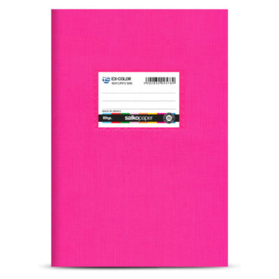 ΤΕΤΡΑΔΙΟ SALKO 17Χ25 50 φυλ. ΦΟΥΞΙΑ (9578)