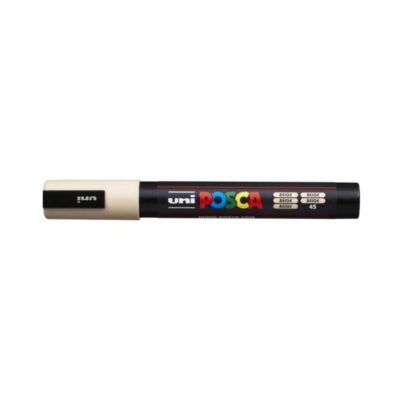 ΜΑΡΚΑΔΟΡΟΣ UNI BALL POSCA PC- 5M 1.8 - 2.5mm BEIGE