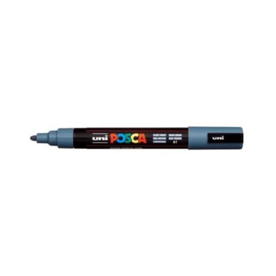 ΜΑΡΚΑΔΟΡΟΣ UNI BALL POSCA PC- 5M 1.8 - 2.5mm SLATE GREY