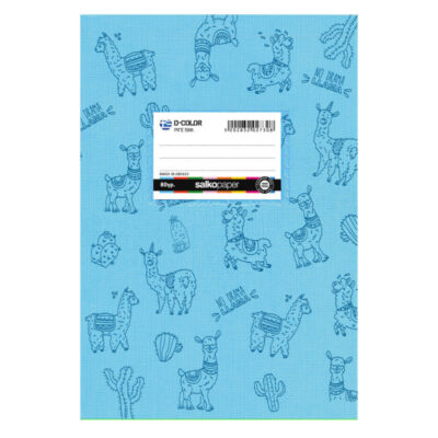 ΤΕΤΡΑΔΙΟ SALKO D-COLOR 17Χ25 50 φυλ. ΣΙΕΛ (2730)