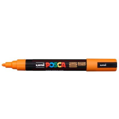 ΜΑΡΚΑΔΟΡΟΣ UNI BALL POSCA PC- 5M 1.8 - 2.5mm BRIGHT YELLOW