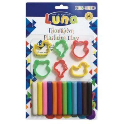 ΠΛΑΣΤΕΛΙΝΗ LUNA (12 τμχ) 180γρ. ΜΕ 6 ΚΑΛΟΥΠΙΑ (620552)