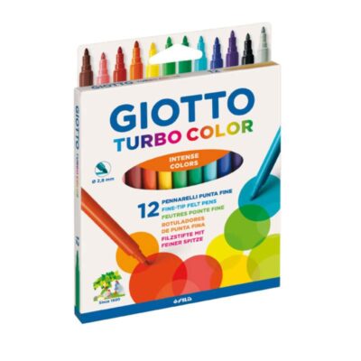 ΜΑΡΚΑΔΟΡΟΙ GIOTTO TURBO COLOR (12 τμχ) (71400)