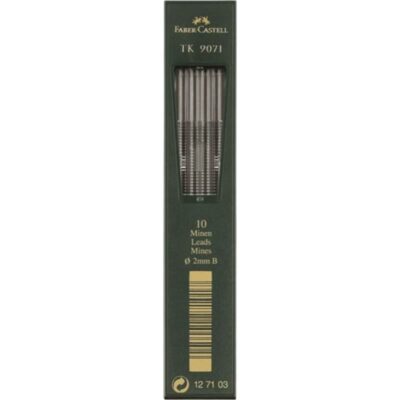 ΜΥΤΕΣ FABER-CASTELL 2mm B (127101)
