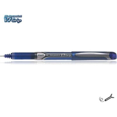 ΜΑΡΚΑΔΟΡΟΣ PILOT V7 HI-TECPOINT GRIP 0.7mm ΜΠΛΕ