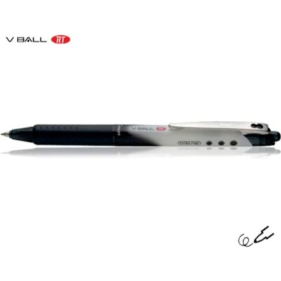 ΣΤΥΛΟ PILOT V-BALL RT 0.5mm ΜΑΥΡΟ