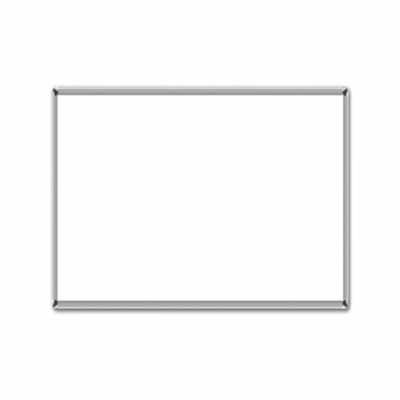 ΠΙΝΑΚΑΣ ΛΕΥΚΟΣ 90Χ120 ΑΛΟΥΜΙΝΙΟ (1090120)