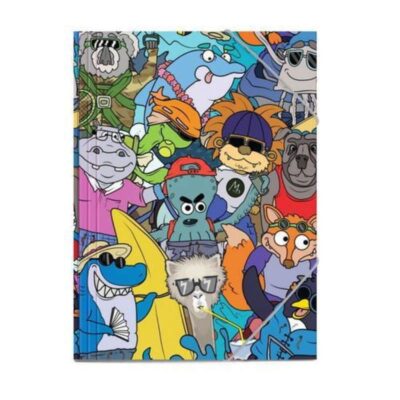 ΝΤΟΣΙΕ ΛΑΣΤΙΧΟ ΜΕ ΠΤΕΡΥΓΙΑ 25Χ35 ΧΑΡΤΙΝΟ MAX BUDDIES (401527)