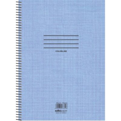 ΤΕΤΡΑΔΙΟ ΣΠΙΡΑΛ COLORLINE 17X25 1 ΘΕΜ. (7851)