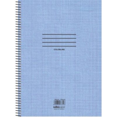 ΤΕΤΡΑΔΙΟ ΣΠΙΡΑΛ COLORLINE 17X25 5 ΘΕΜ. (7855)