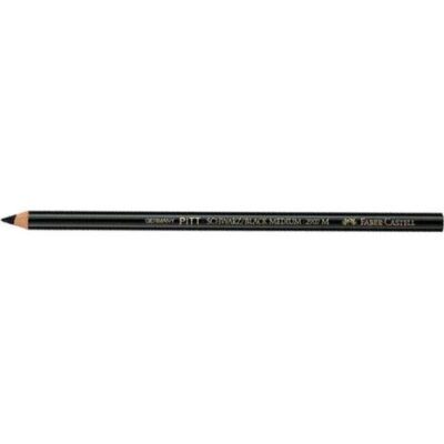ΜΟΛΥΒΙ FABER-CASTELL ΚΑΡΒΟΥΝΟ ΜΑΥΡΟ PITT 2907 MEDIUM