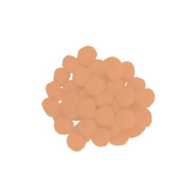 ΠΟΜ-ΠΟΜ 25mm (50 τμχ) ΜΠΕΖ (POM25-056)