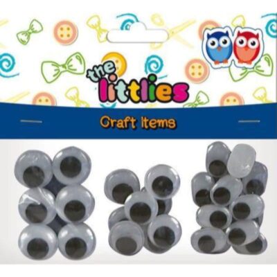ΜΑΤΑΚΙΑ ΚΙΝΟΥΜΕΝΑ 8x20mm-14x20mm-6x22mm (28 τμχ) THE LITTLIES (646604)